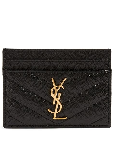 card holder ysl ราคา|YSL card cases.